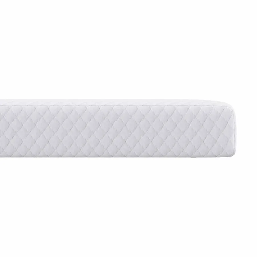 Surmatelas en mousse à mémoire 140 x 190 cm Thick Doux Blanc - 7