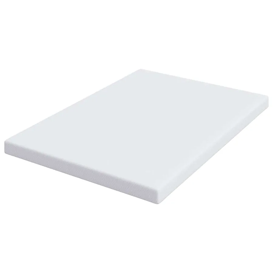 Surmatelas en mousse à mémoire 140 x 200 cm Thick Doux Blanc - 5