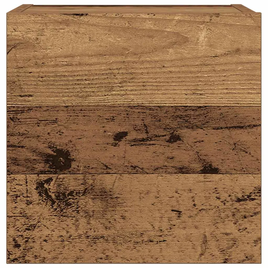 Ensemble de meuble TV mural 7 pcs vieux bois bois d'ingénierie - 9