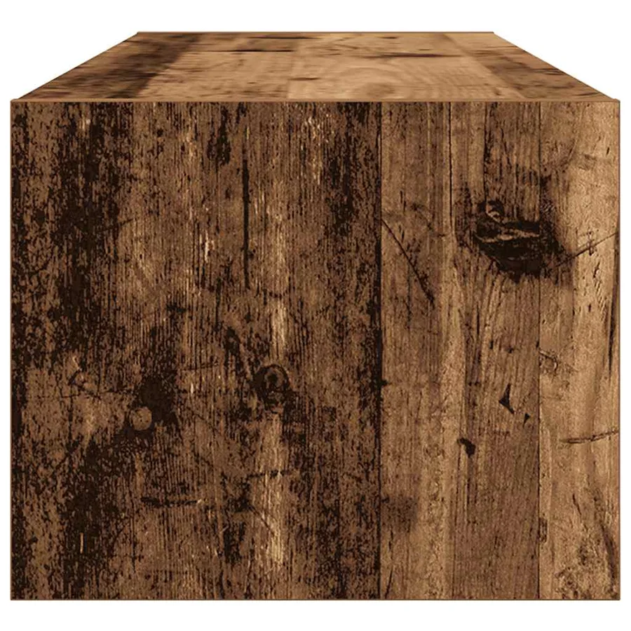 Meubles TV 2 pcs vieux bois 100x31x25,5 cm bois d'ingénierie - 8
