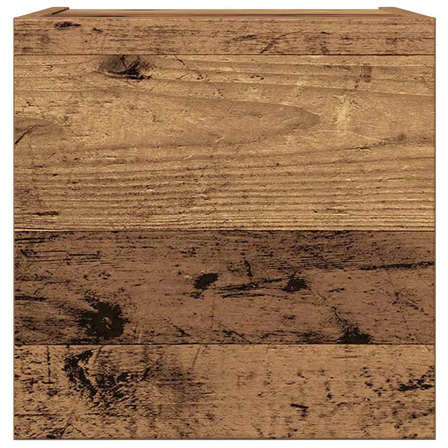 Ensemble de meuble TV mural 4 pcs vieux bois bois d'ingénierie - 7