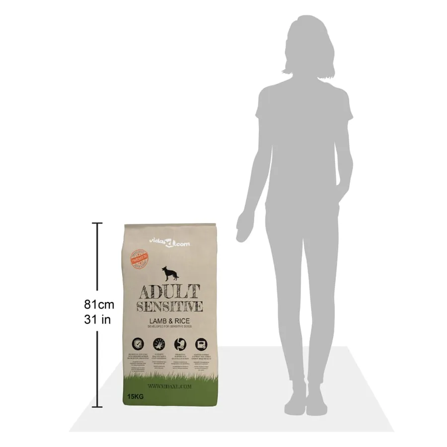 Nourriture sèche pour chiens Adult Sensitive Lamb & Rice 15 kg - 9