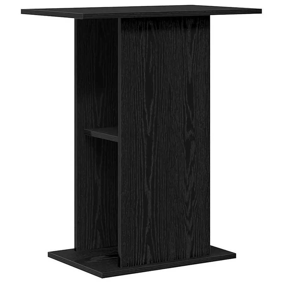 Support pour aquarium chêne noir 60,5x36x72,5 cm - 7
