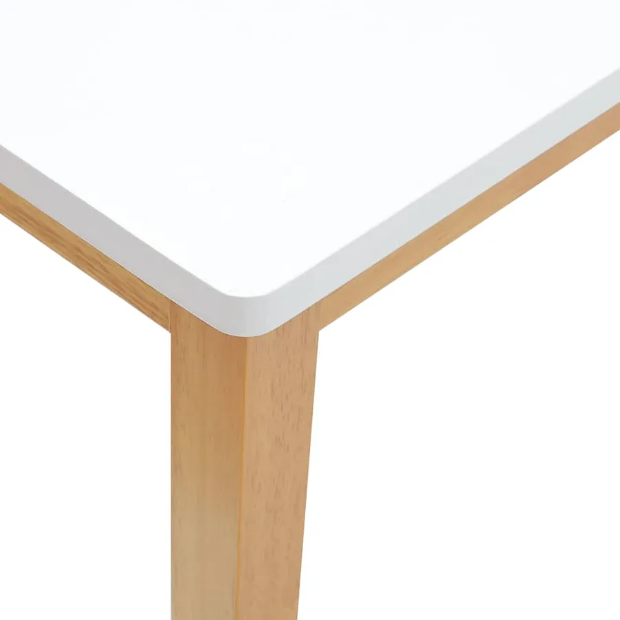 Banc 110 cm bois massif caoutchouc - 7