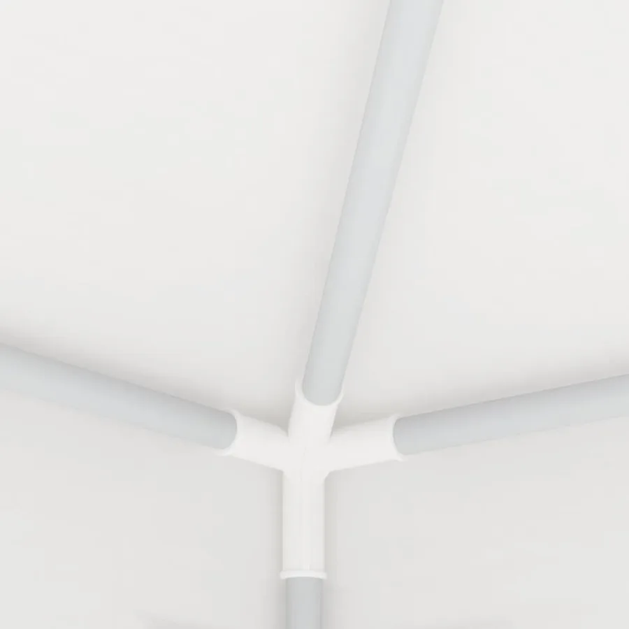 Tente de réception et parois latérales 4x6 m Blanc 90 g/m² - 7