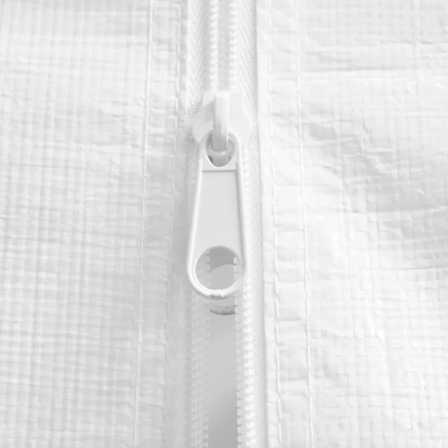 Tente de réception et parois latérales 4x6 m Blanc 90 g/m² - 8