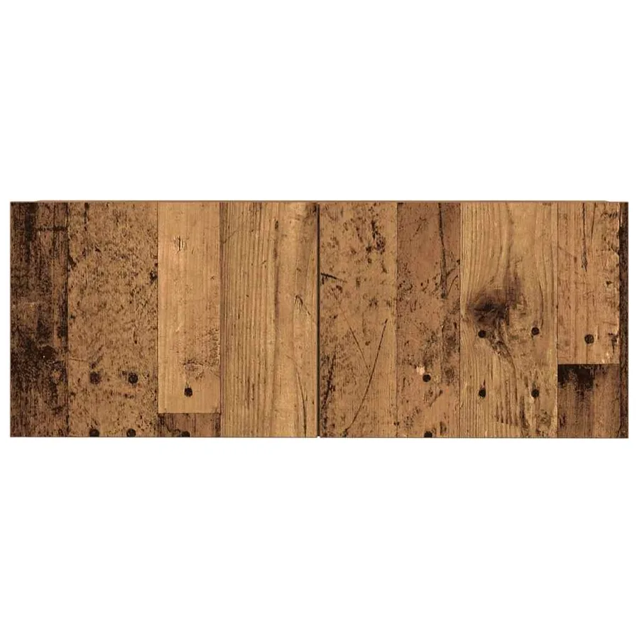 Ensemble de meuble TV mural 5 pcs vieux bois - 6