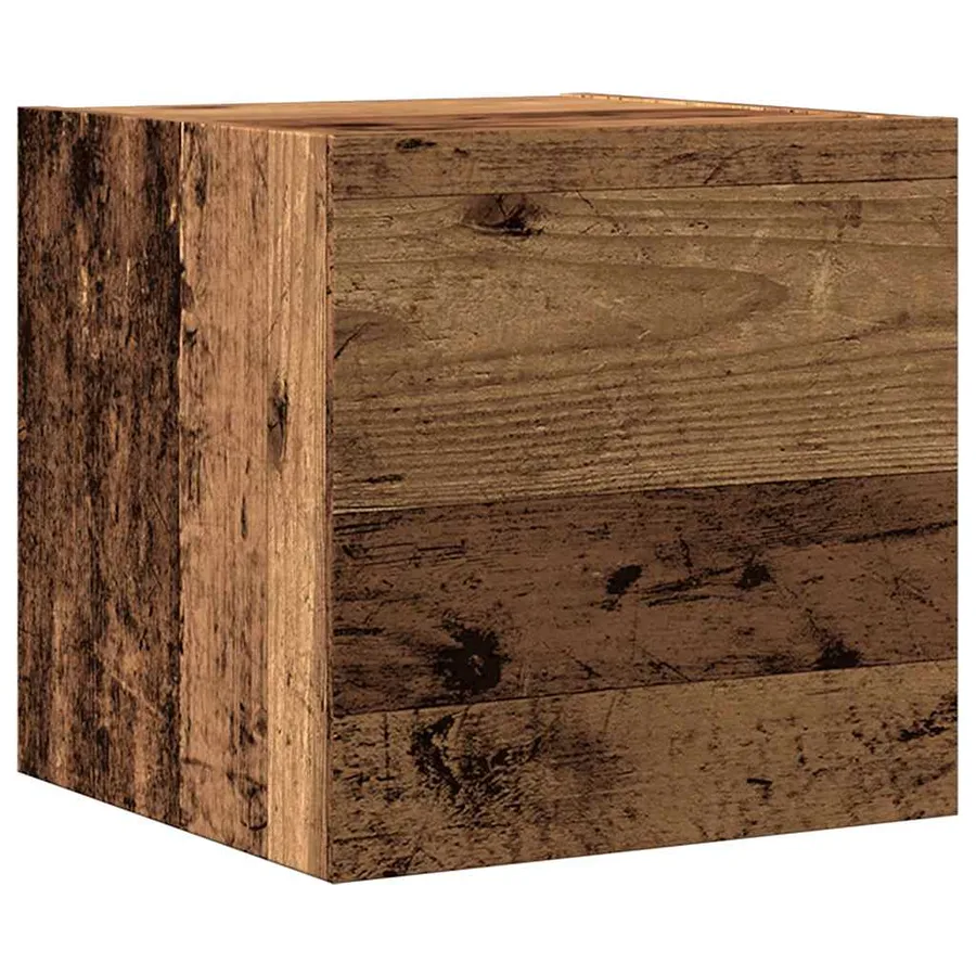 Ensemble de meuble TV mural 5 pcs vieux bois - 7
