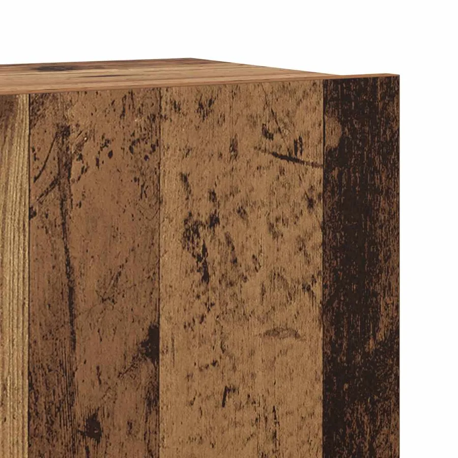 Ensemble de meuble TV mural 5 pcs vieux bois - 9