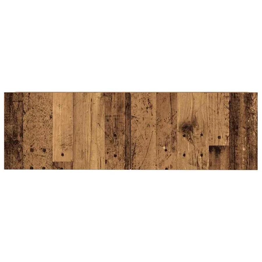 Ensemble de meuble TV mural 7 pcs vieux bois bois d'ingénierie - 9