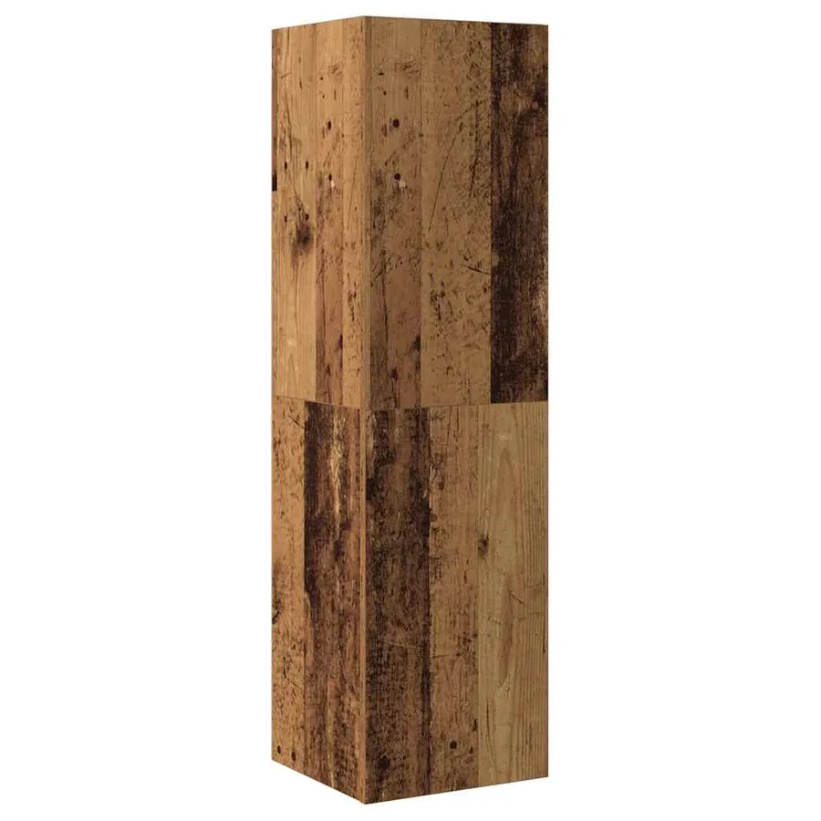 Ensemble de meuble TV mural 7 pcs vieux bois bois d'ingénierie - 6