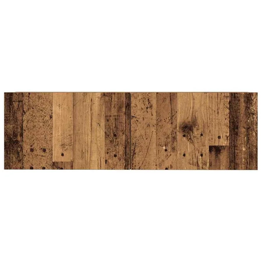 Ensemble de meuble TV mural 7 pcs vieux bois bois d'ingénierie - 9