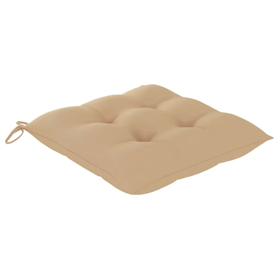Ensemble à manger d'extérieur pliable 5pcs avec coussins Bambou - 17