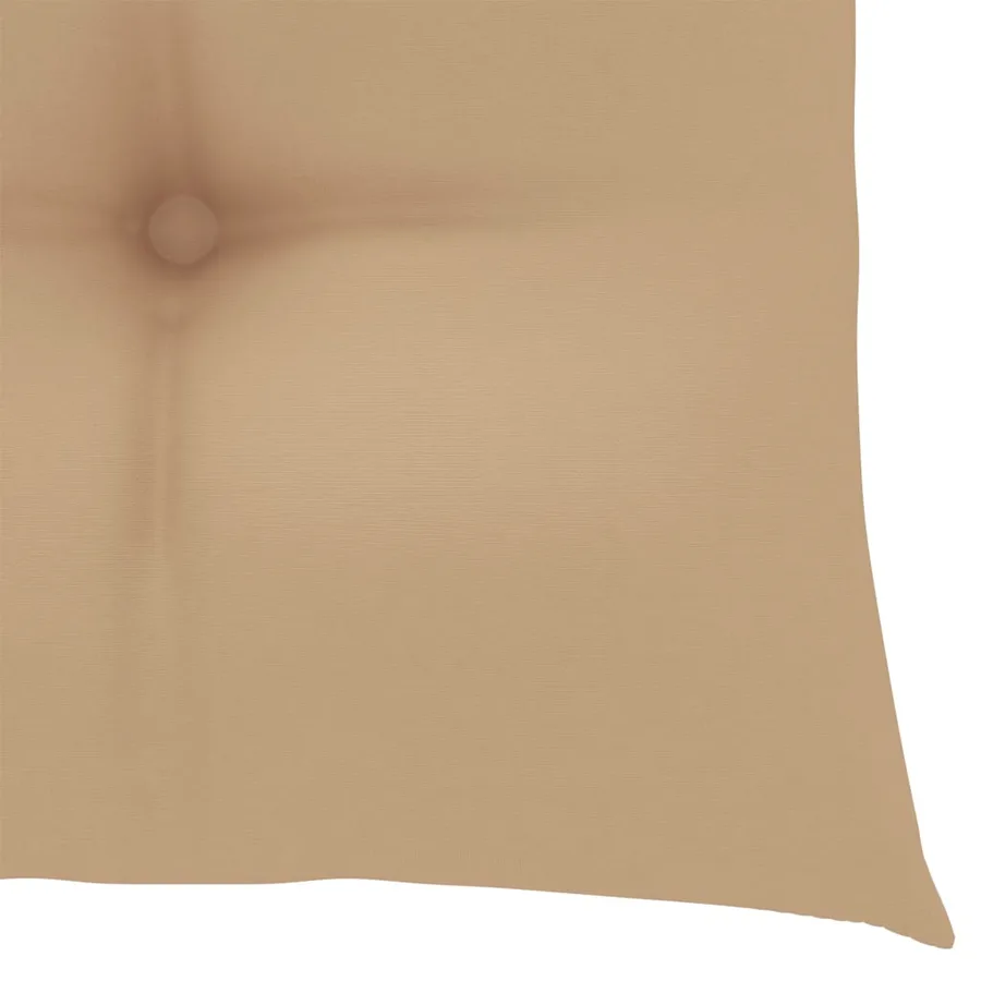 Ensemble à manger d'extérieur pliable 5pcs avec coussins Bambou - 9