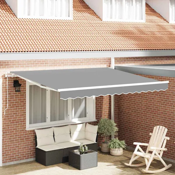 Awning Frame White 300 x 250 cm Aluminium