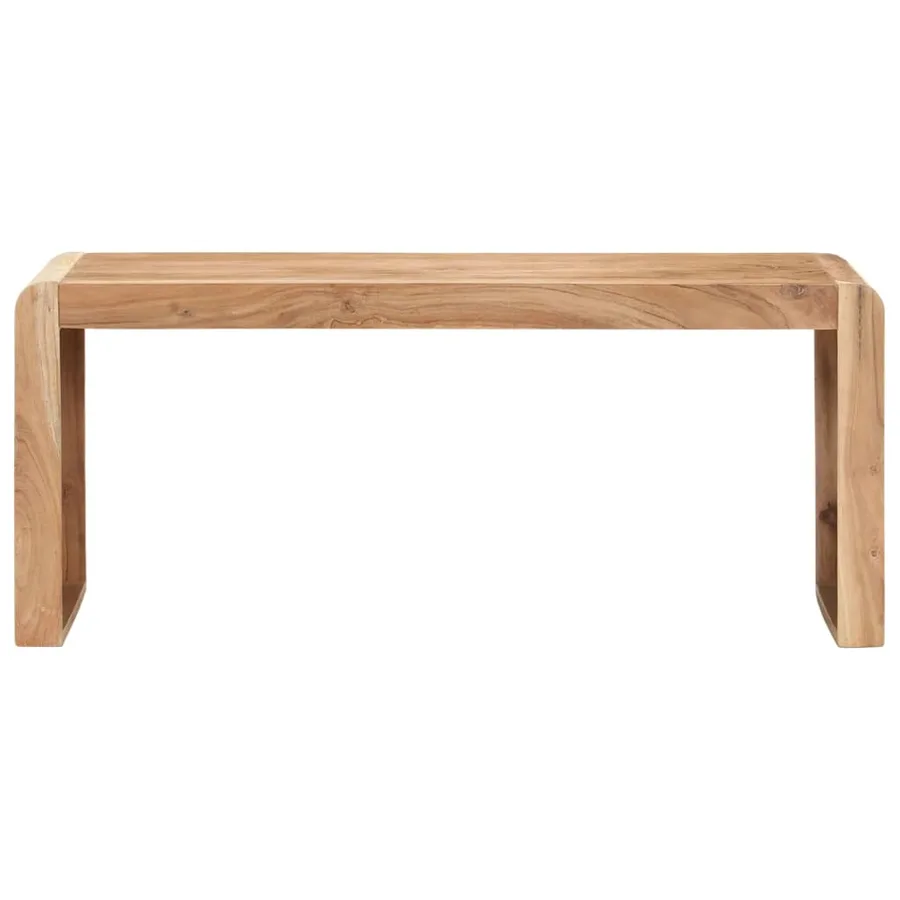 Banc 110x38x46 cm Bois solide d'acacia - 2