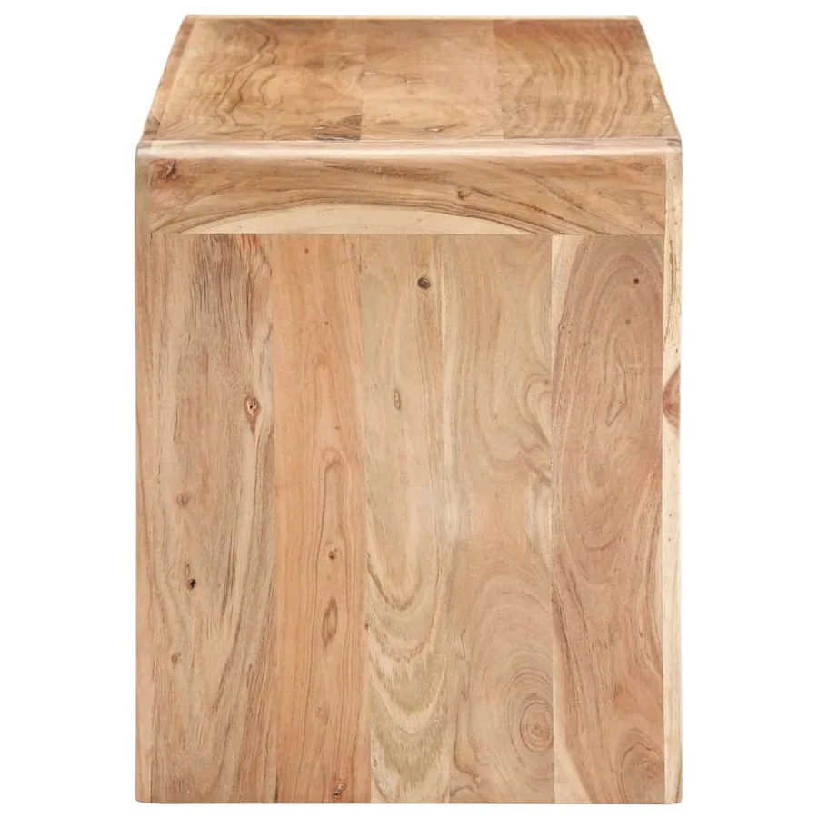 Banc 110x38x46 cm Bois solide d'acacia - 3