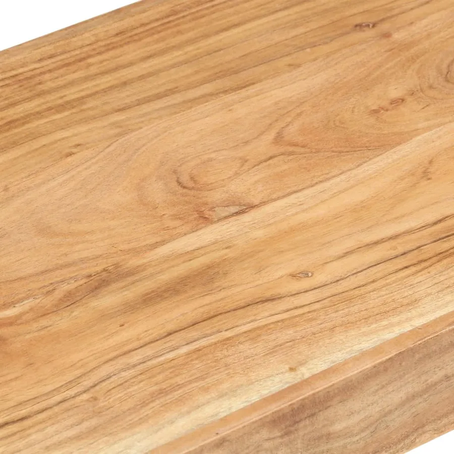 Banc 110x38x46 cm Bois solide d'acacia - 6