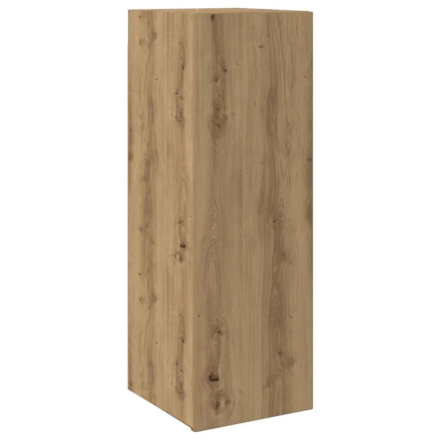 Ensemble de meuble TV mural 8 pcs chêne artisanal - 6