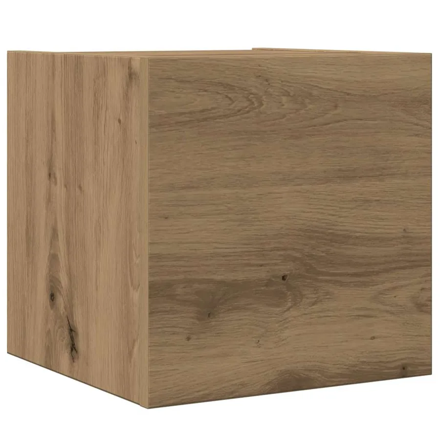 Ensemble de meuble TV mural 8 pcs chêne artisanal - 8