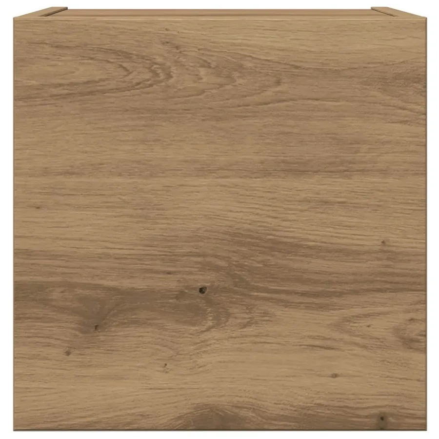 Ensemble de meuble TV mural 8 pcs chêne artisanal - 9