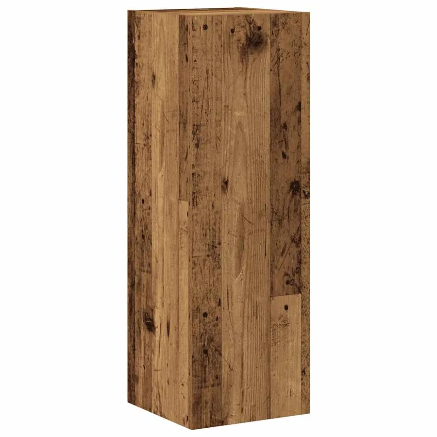 Ensemble de meuble TV mural 8 pcs vieux bois bois d'ingénierie - 4
