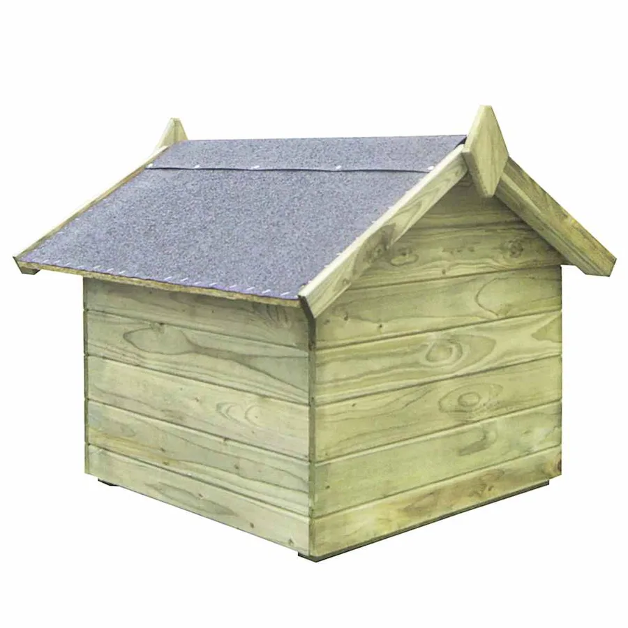 Niche de jardin avec toit ouvrant Bois de pin imprégné - 3