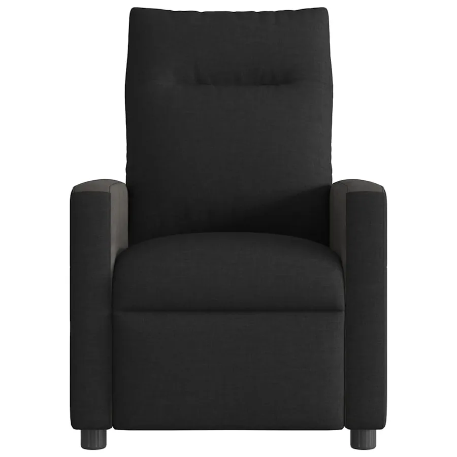 Fauteuil inclinable Noir Tissu - 3