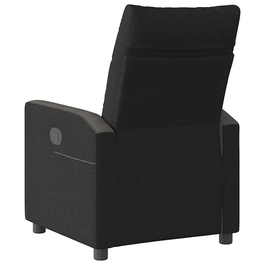Fauteuil inclinable électrique Noir Tissu - 7