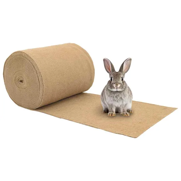 Tapis de chanvre pour rongeurs 0,5x25 m 5 mm