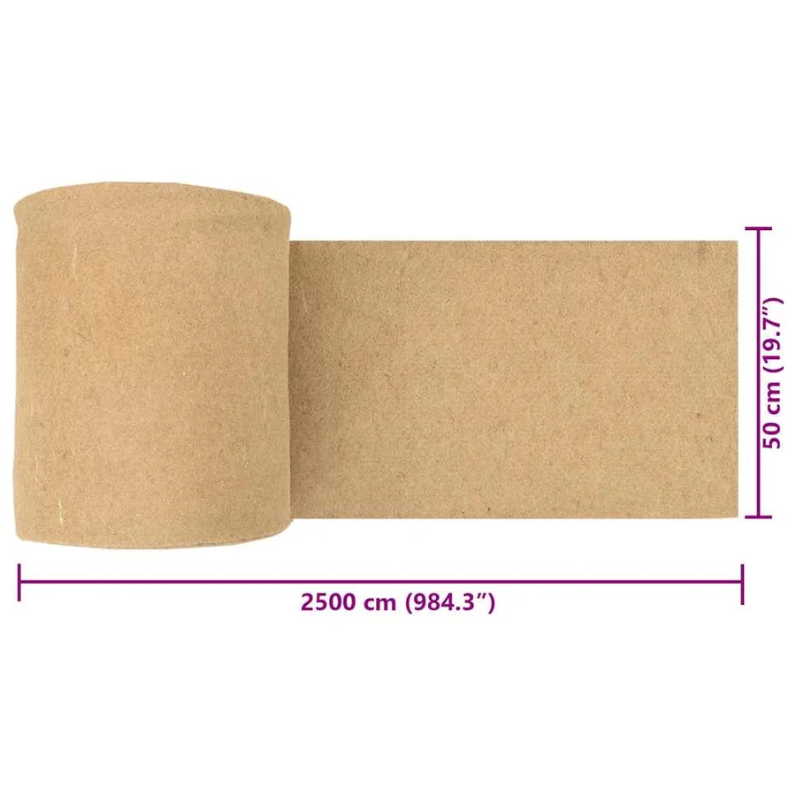 Tapis de chanvre pour rongeurs 0,5x25 m 5 mm - 10