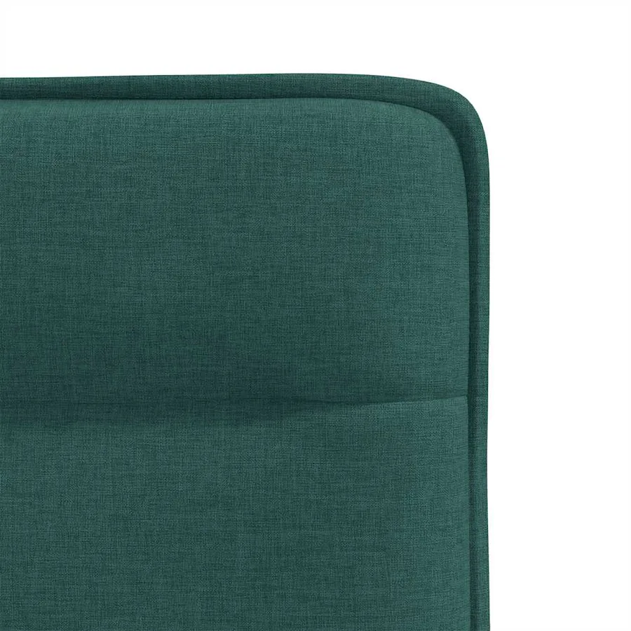 Chaises à manger lot de 2 vert foncé tissu - 7