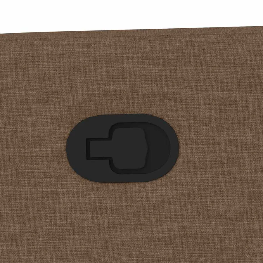 Fauteuil inclinable Marron Tissu - 8