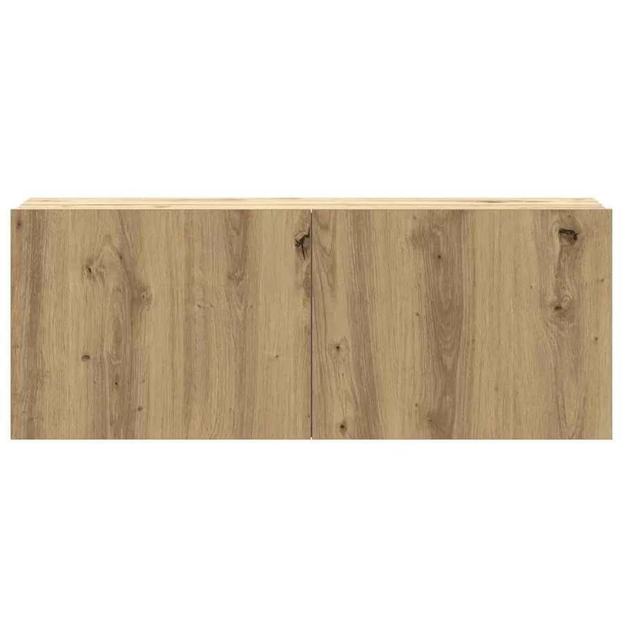 Ensemble de meuble TV mural 5 pcs chêne artisanal - 5