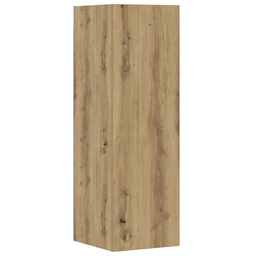 Ensemble de meuble TV mural 5 pcs chêne artisanal - 6
