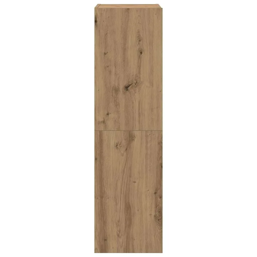 Ensemble de meuble TV mural 4 pcs chêne artisanal - 7