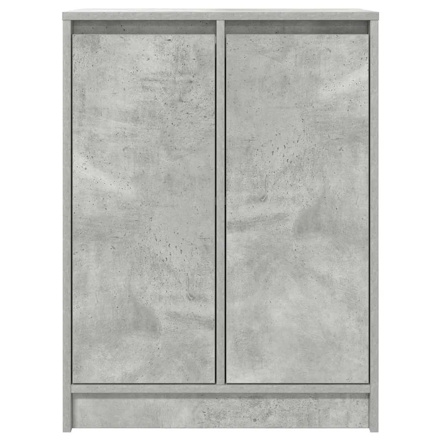 Buffet gris béton 57x34x76 cm bois d'ingénierie - 6