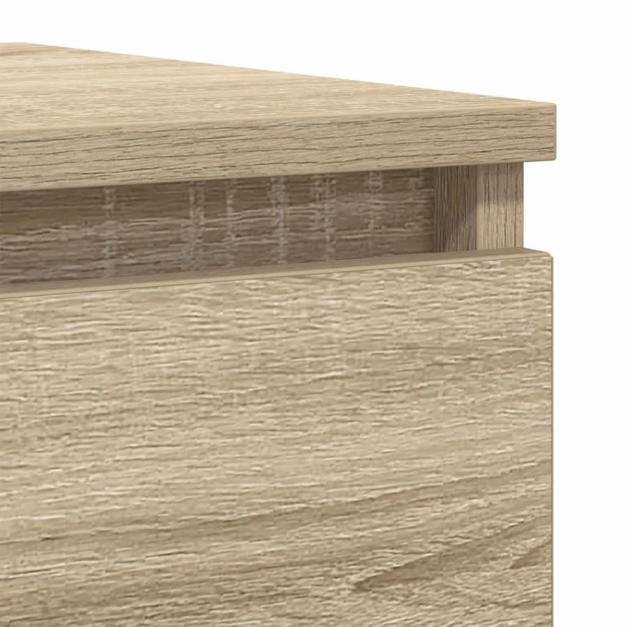 Buffet chêne sonoma 37,5x35x99 cm bois d'ingénierie - 10