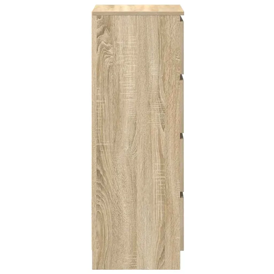 Buffet chêne sonoma 37,5x35x99 cm bois d'ingénierie - 7