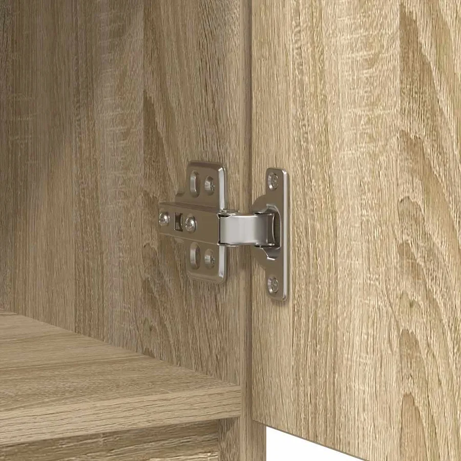 Buffet avec tiroirs chêne sonoma 71x35x84 cm bois d'ingénierie - 11