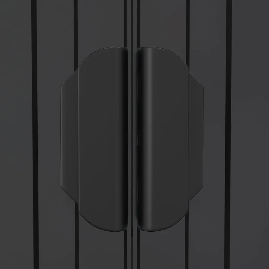 Abri de jardin Anthracite 192x191x223 cm Métal galvanisé - 6