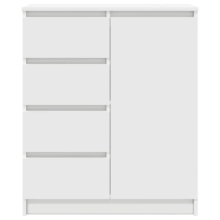 Buffet avec tiroirs blanc 71x35x84 cm bois d'ingénierie - 6