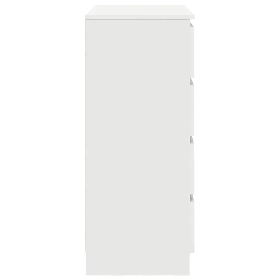 Buffet avec tiroirs blanc 71x35x84 cm bois d'ingénierie - 7