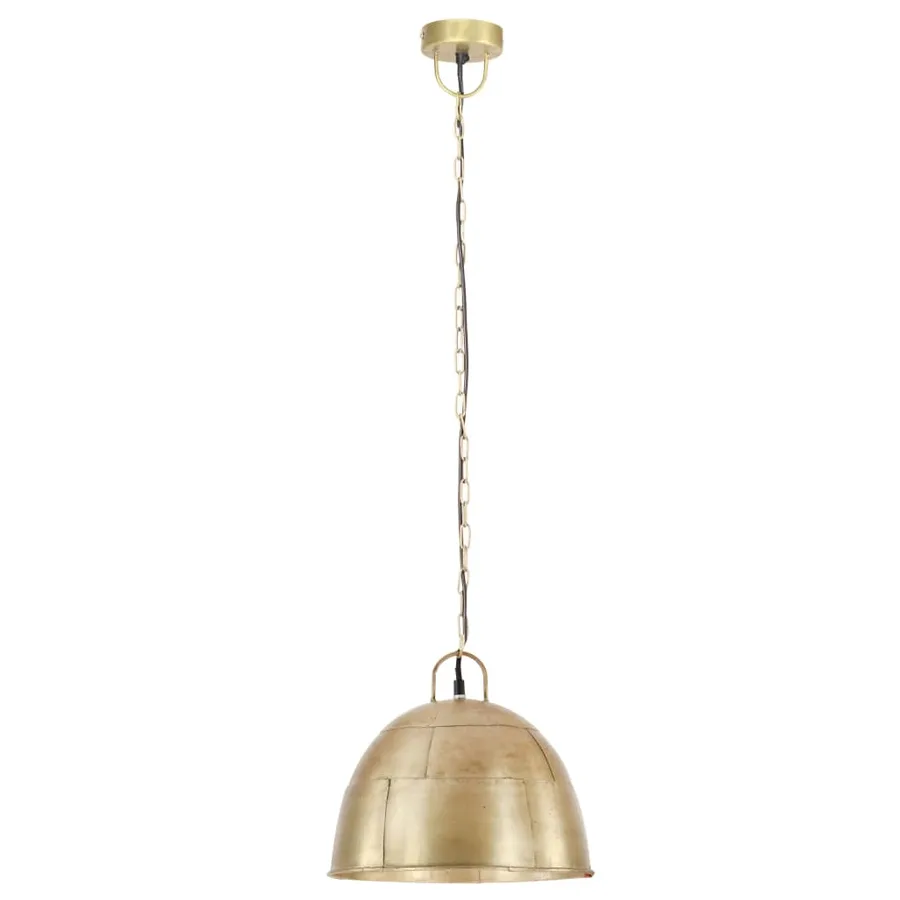 Lampe suspendue industrielle vintage 25 W Laiton Rond 31 cm E27 - 3