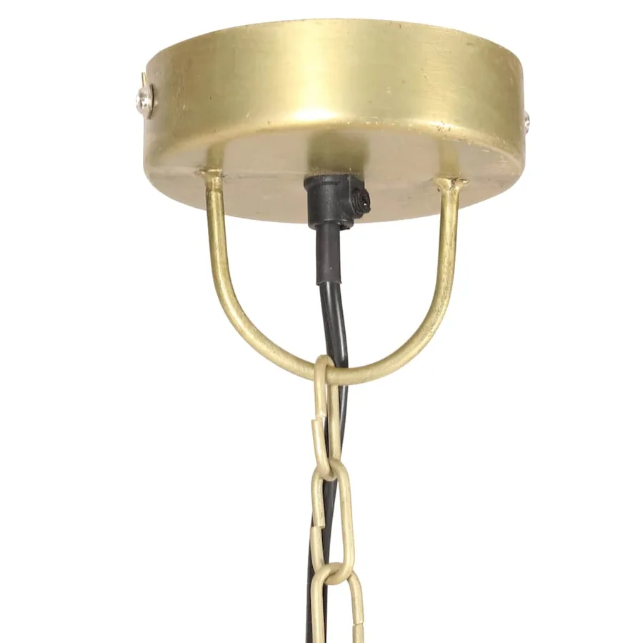 Lampe suspendue industrielle vintage 25 W Laiton Rond 31 cm E27 - 4