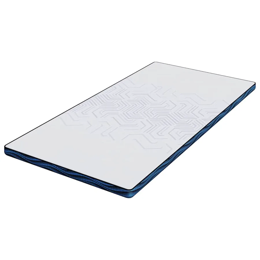 Surmatelas Blanc 90 x 200 cm Tissu jacquard - 4
