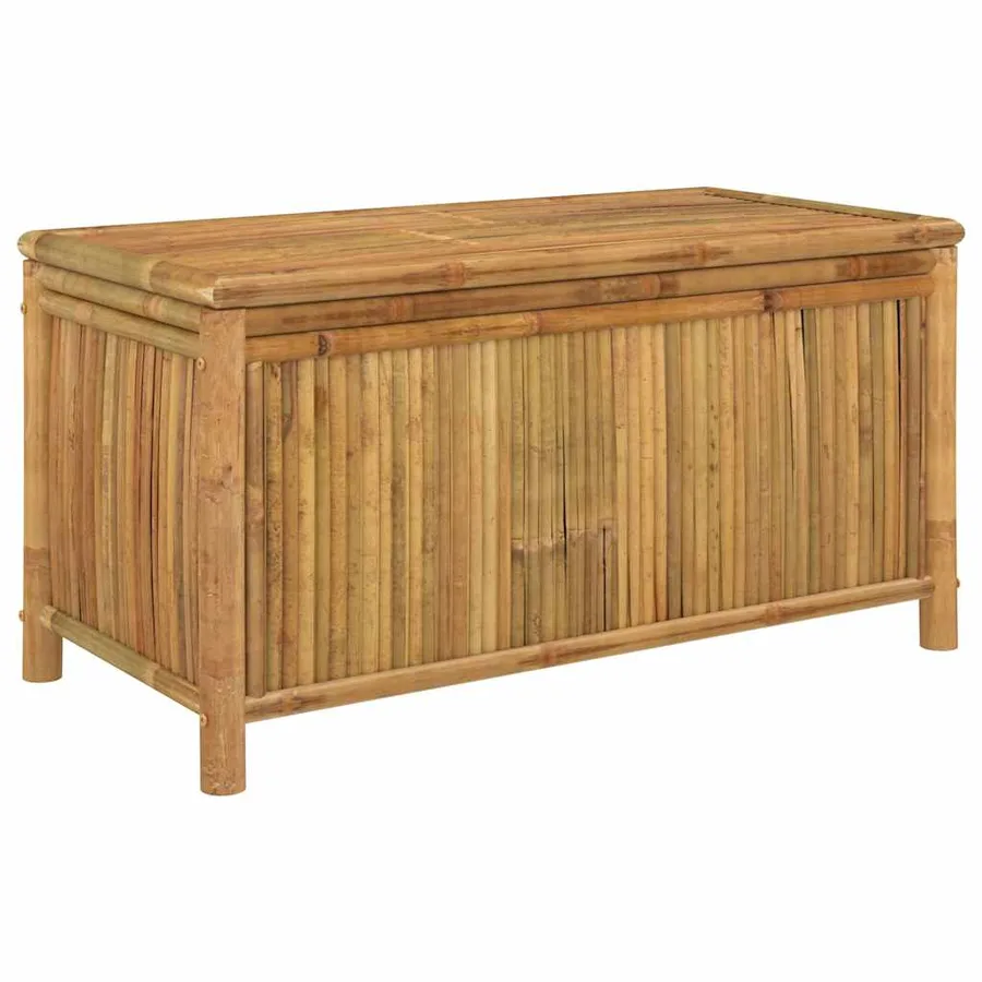 Garden Storage Box 110x52x55 cm Bamboo - 2