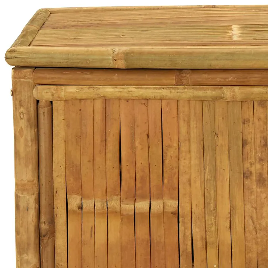 Boîte de rangement de jardin 110x52x55 cm Bambou - 7