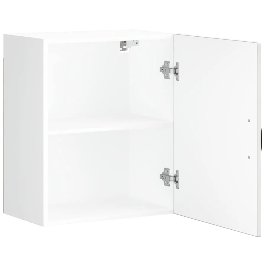 Armoires murales de cuisine 2 pcs Lucca Bois d'ingénierie blanc brillant - 7