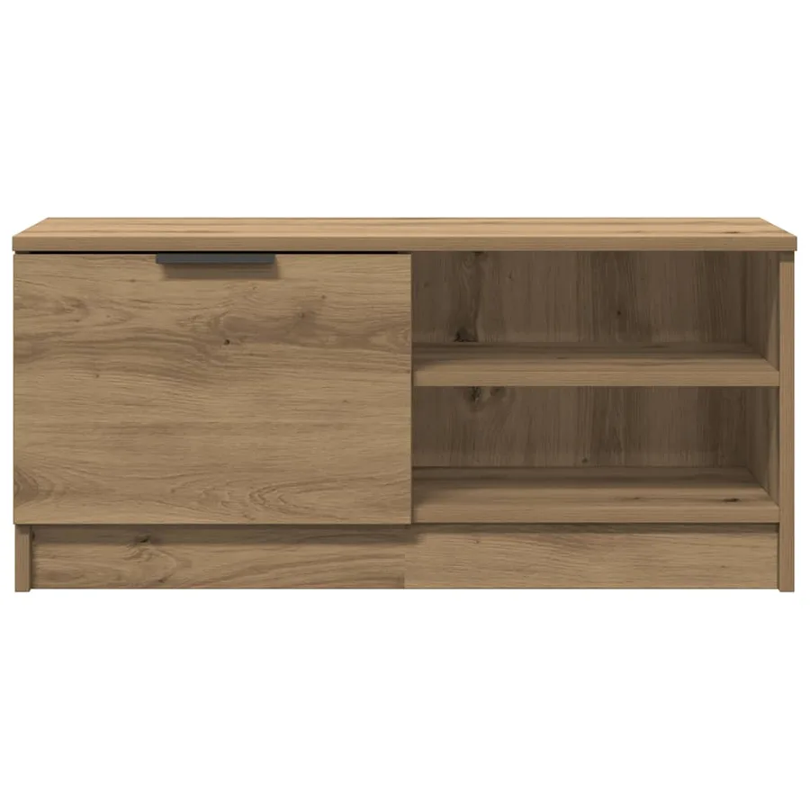 Meubles TV 2 pcs chêne artisanal 80x35x36,5cm bois d'ingénierie - 7